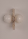 Applique Flugi – H 30 cm — albâtre blanc 4