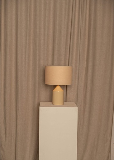 Lampe à poser Josef – H 42 cm — céramique avoine 2