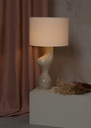 Lampe à poser Venuso – H 78 cm — émail réactif beige 2