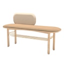 Banc Eustache – L 120 × P 40 × H 74 cm — ambiance 3