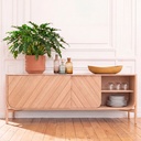 Buffet Marius – L 185 × P 45 × H 65 cm — ambiance 2