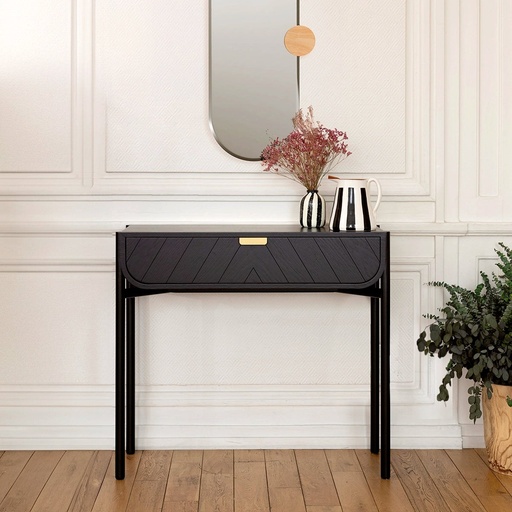 Console Marius – L 100 × P 36,5 × H 90 cm — ambiance 1