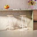 Tabouret de comptoir Gustave – assise 65 cm — ambiance 1