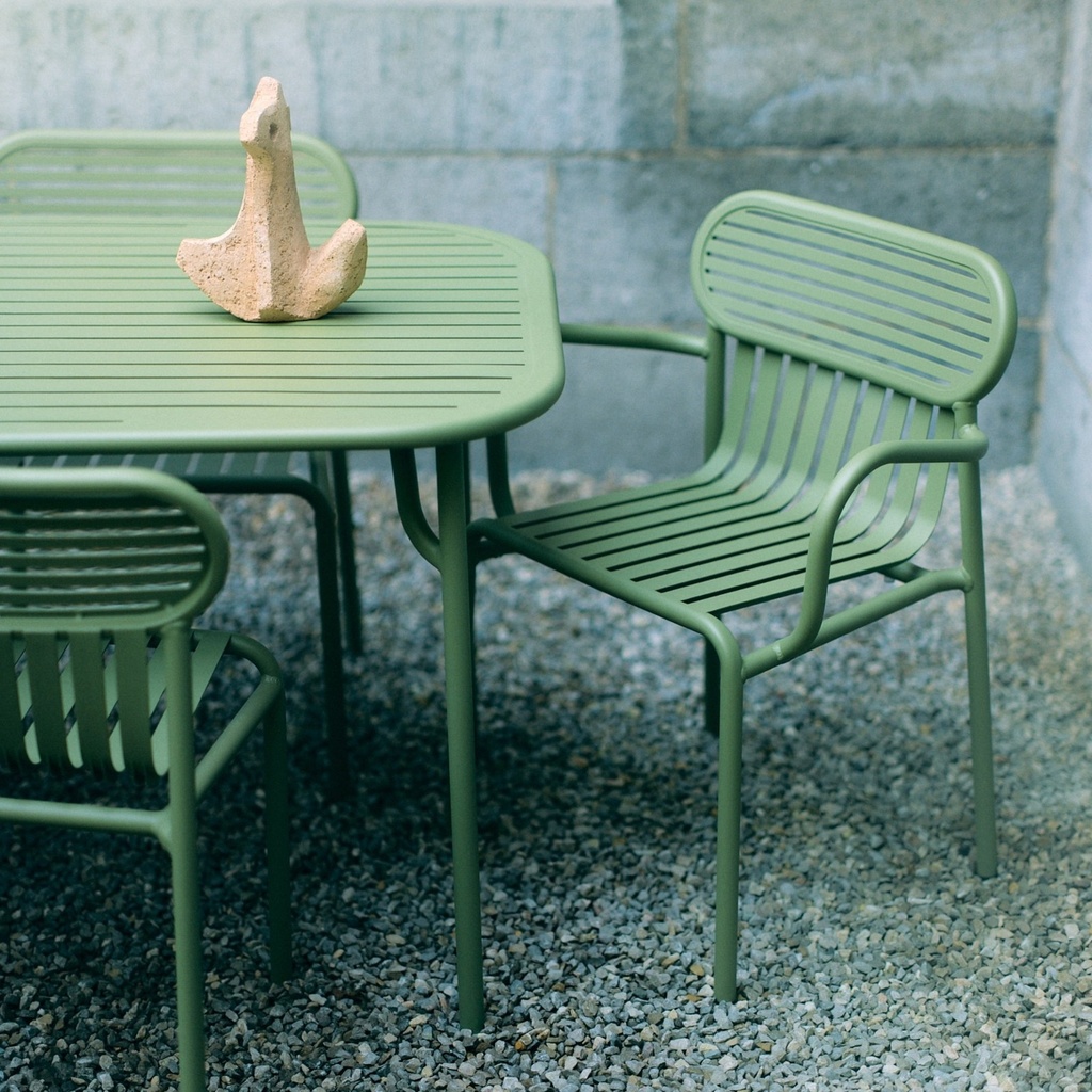 Chaise de jardin Week-End – aluminium — ambiance 2