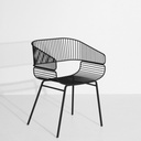 Chaise Trame – aluminium — ambiance 1