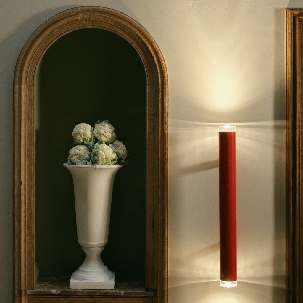 Applique Pyl – verre moulé, LED — ambiance 2