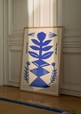 Anne laval - blue paper cut - 50x70cm — vue 2
