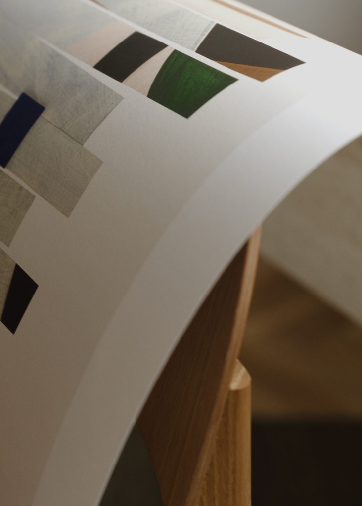 Berit mogensen lopez, cut up stripesl (50x70) — vue 3