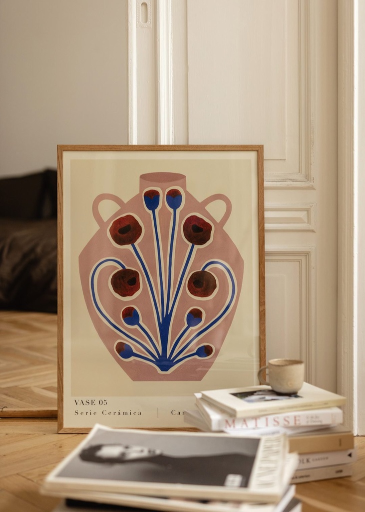 Carla llanos - vase 05 - 50x70cm — vue 2