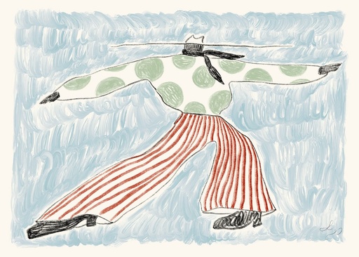 Lucia Tuffley, Sam on the Hill 50x70 — vue 1