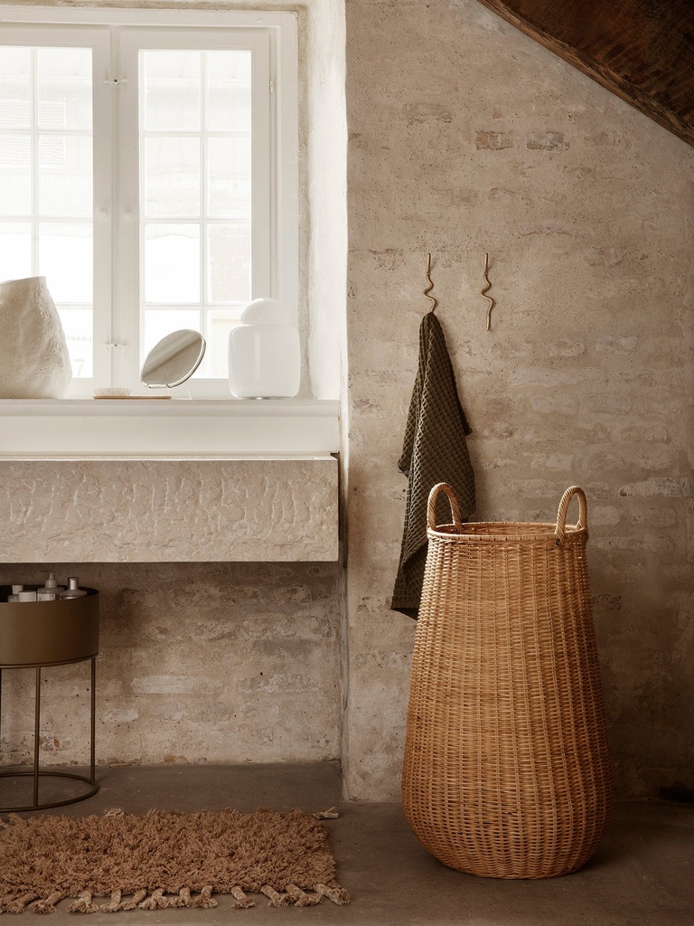 Amass Long Pile Mat - white pepper — vue 1
