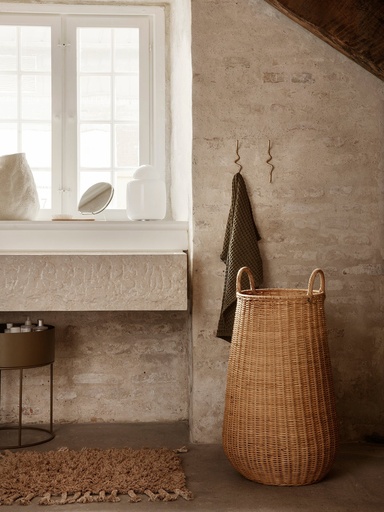 Amass Long Pile Mat - white pepper — vue 1