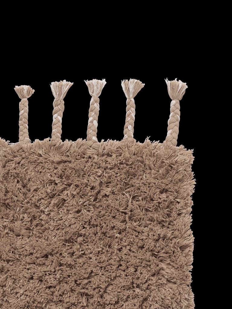 Amass Long Pile Mat - white pepper — vue 2