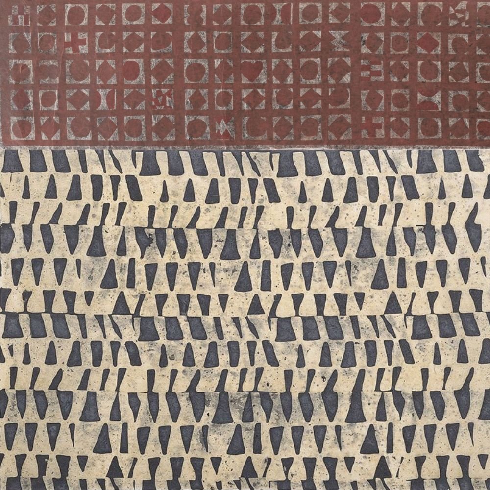 Papier peint Damier outremer — vue 4