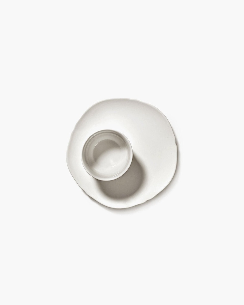 Assiette plate Silhouette XXS – blanc — vue 4