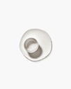 Assiette plate Silhouette XXS – blanc — vue 4