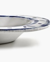 Bol de service 02 blanc/bleu — vue 3