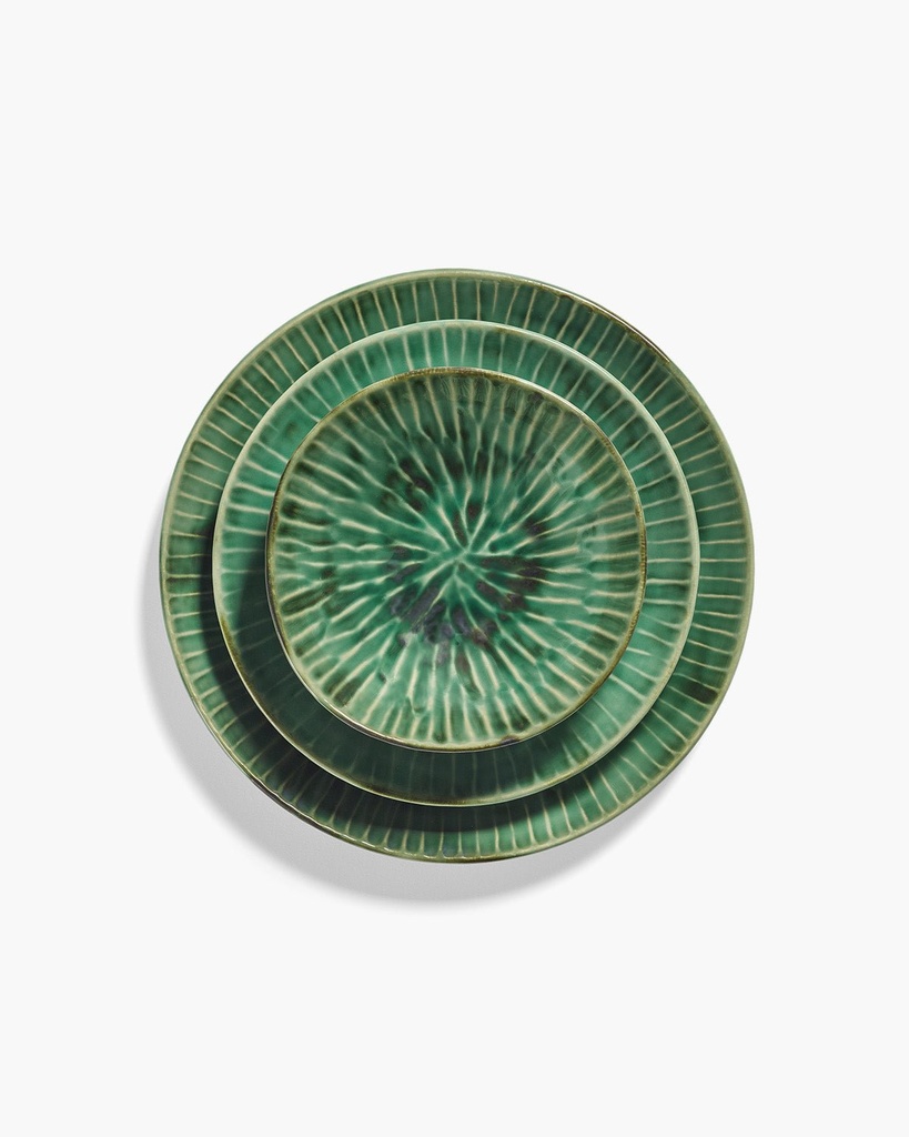 Bol verde lanza - m - 17x17x6 cm — vue 5