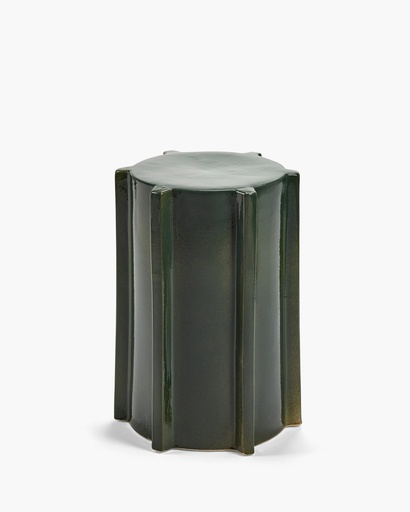 Table d'appoint Pawn 02 vert foncé — vue 1