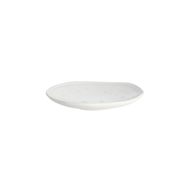 Assiette XS plume nacre — ambiance