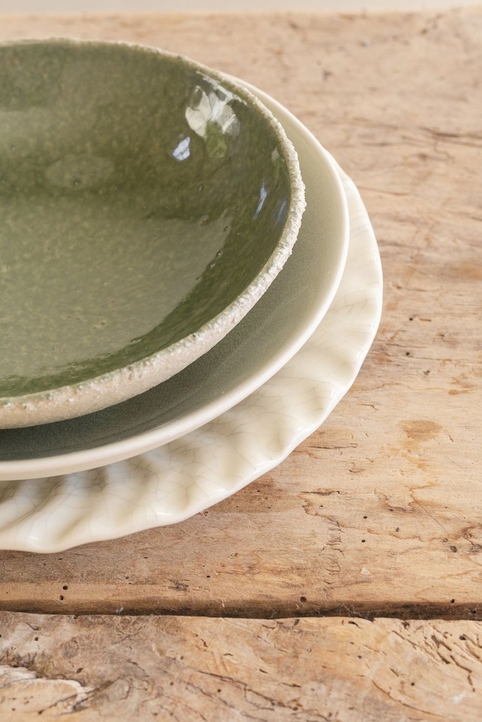 Assiette creuse L garrigue D26 — ambiance
