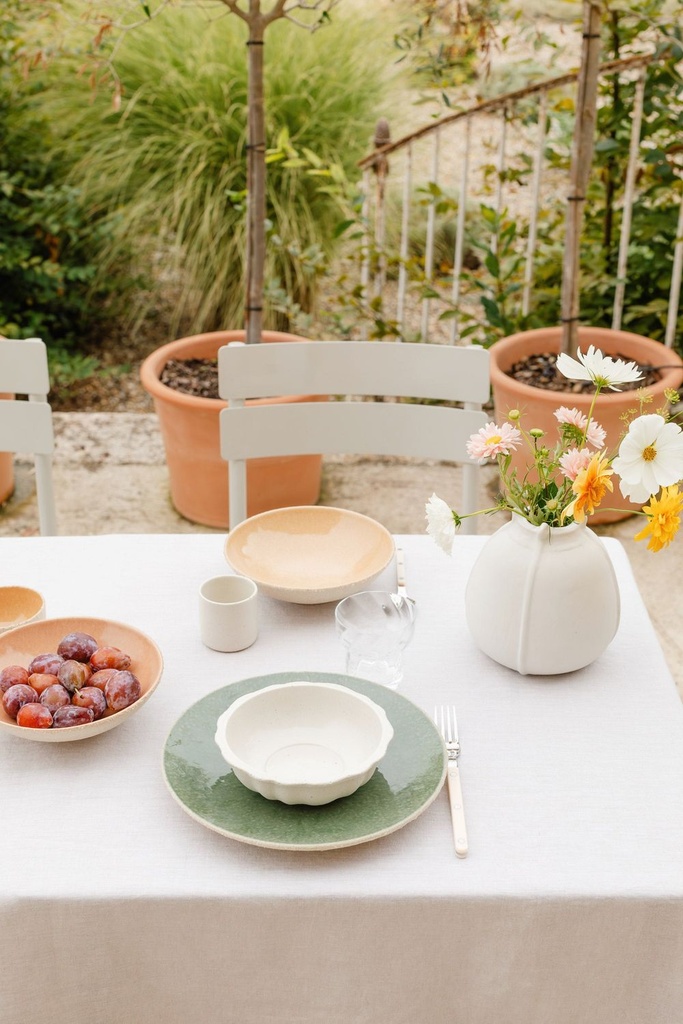 Assiette creuse L garrigue D26 — ambiance
