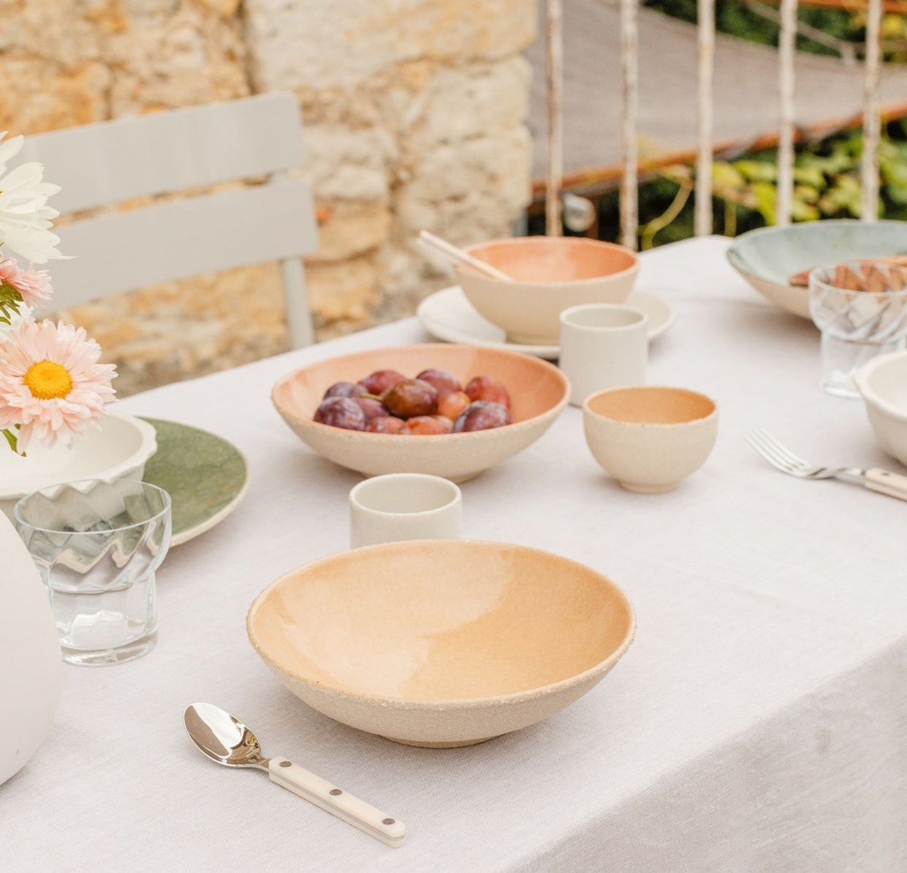 Assiette creuse S garrigue D20 — ambiance
