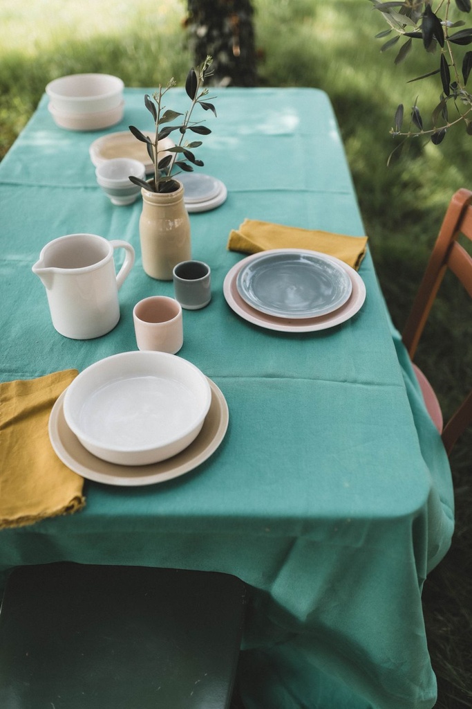 Assiette creuse cantine D19,5 — ambiance