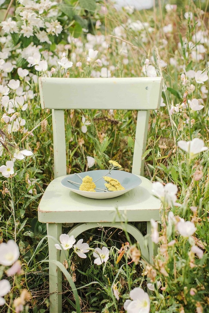 Assiette creuse jardin de maguelone D20 — ambiance