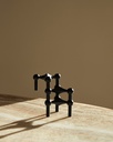 Bougeoirs stoff nagel - noir mat - pack de 3 — photo 2