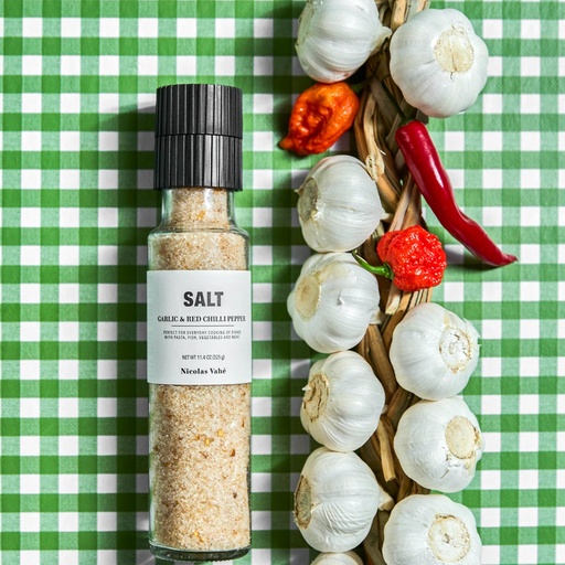 Salt, Garlic & red chilli pepper, 325 g — photo 2