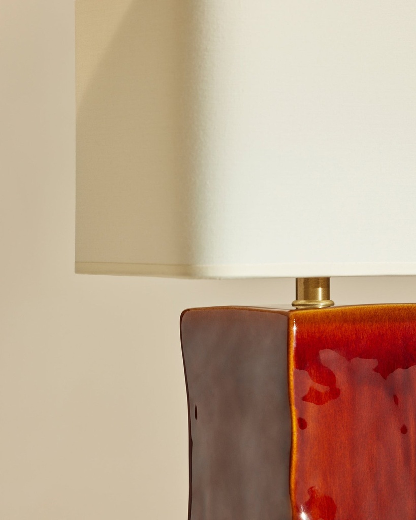 Lampe à poser Nomad - noisette - h43x15cm