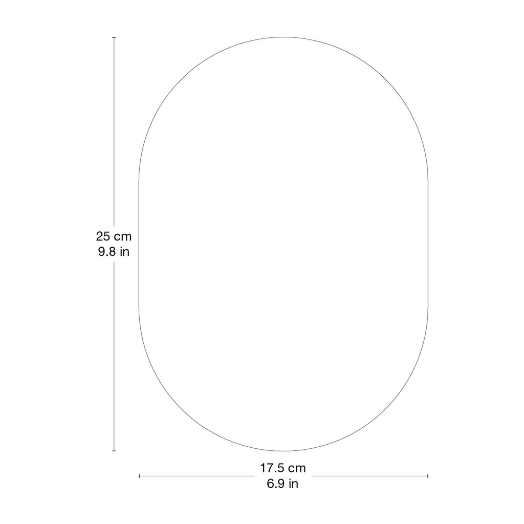Applique Howard — dessin de face