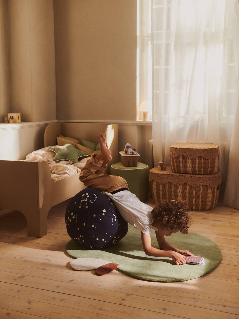 Pouf Constellation – bleu foncé — vue 2