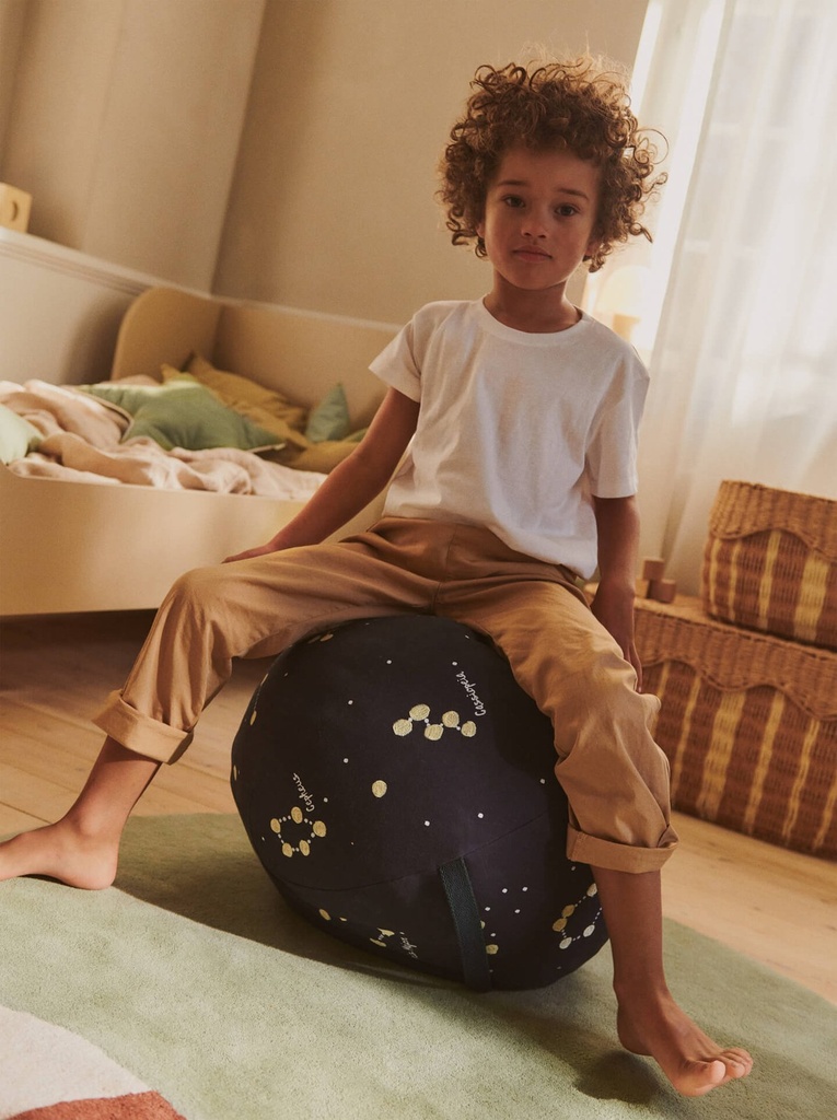 Pouf Constellation – bleu foncé — vue 4