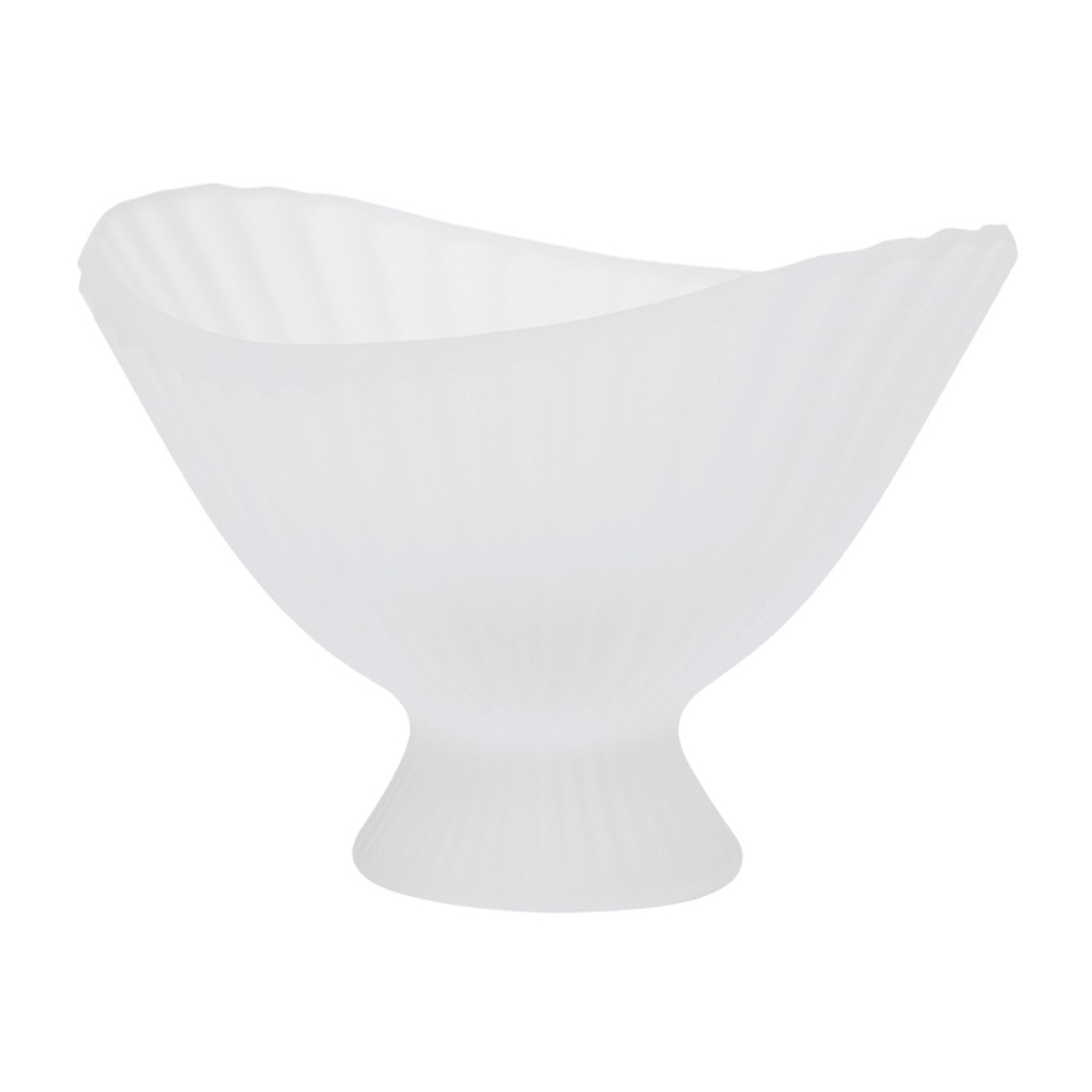 Bol en verre Fountain – petit – givré — vue 2