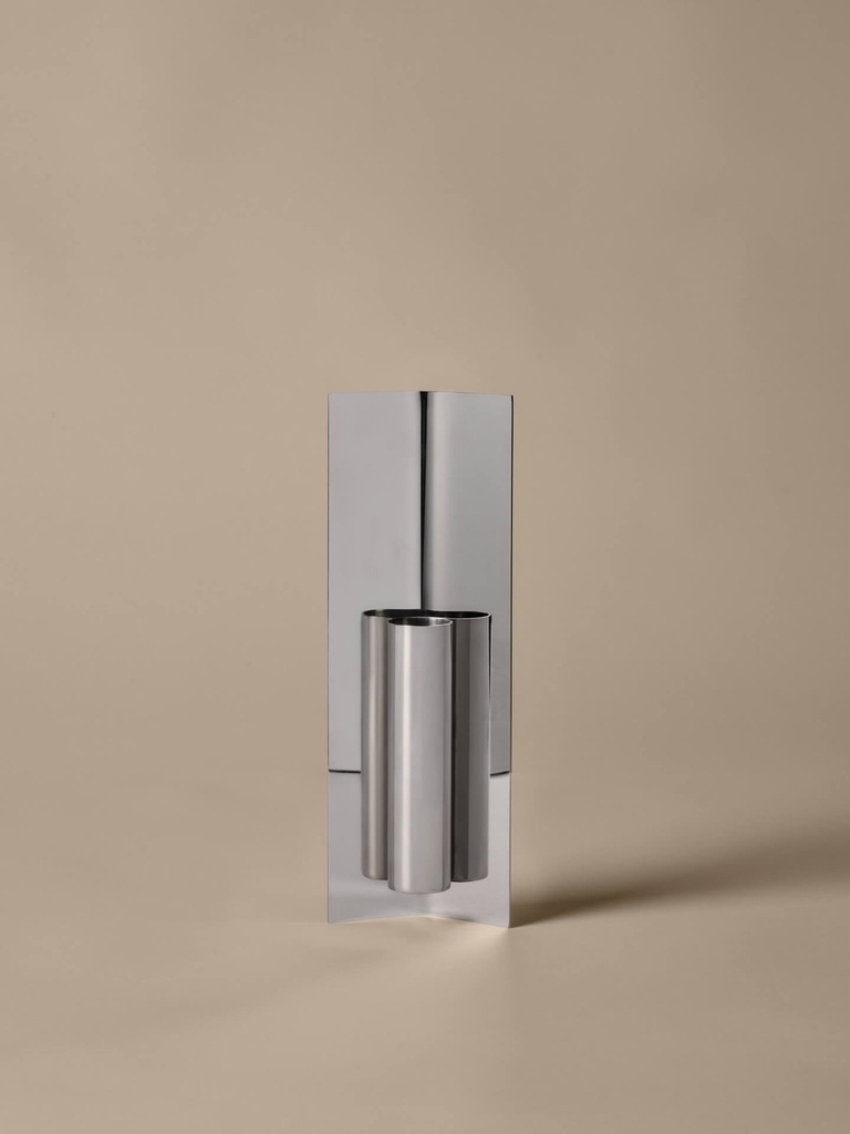 Vase mural Eddy – poli miroir — vue 3