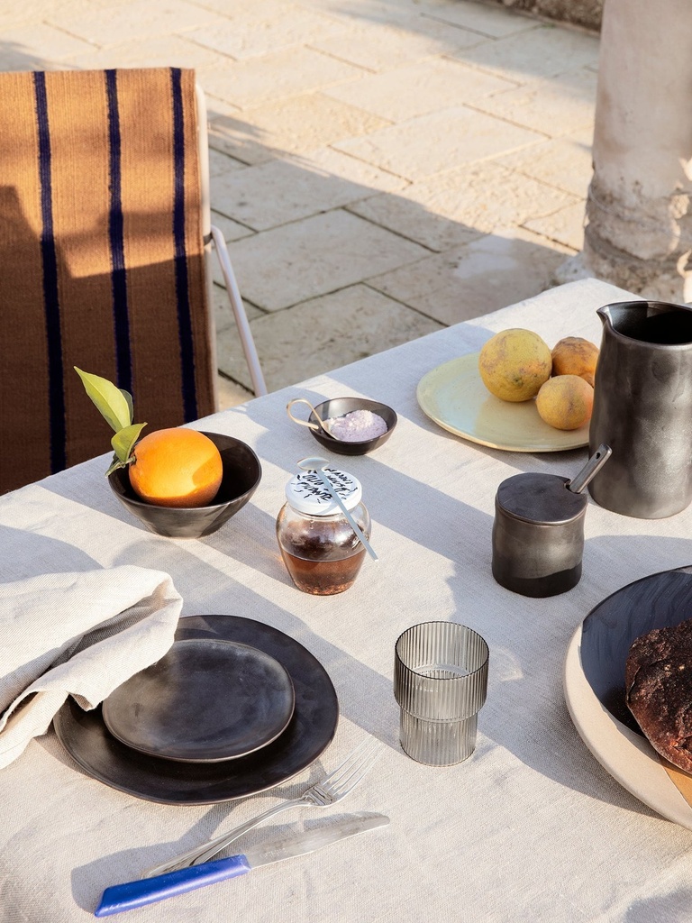 Assiette Flow – moyenne – noir — vue 2