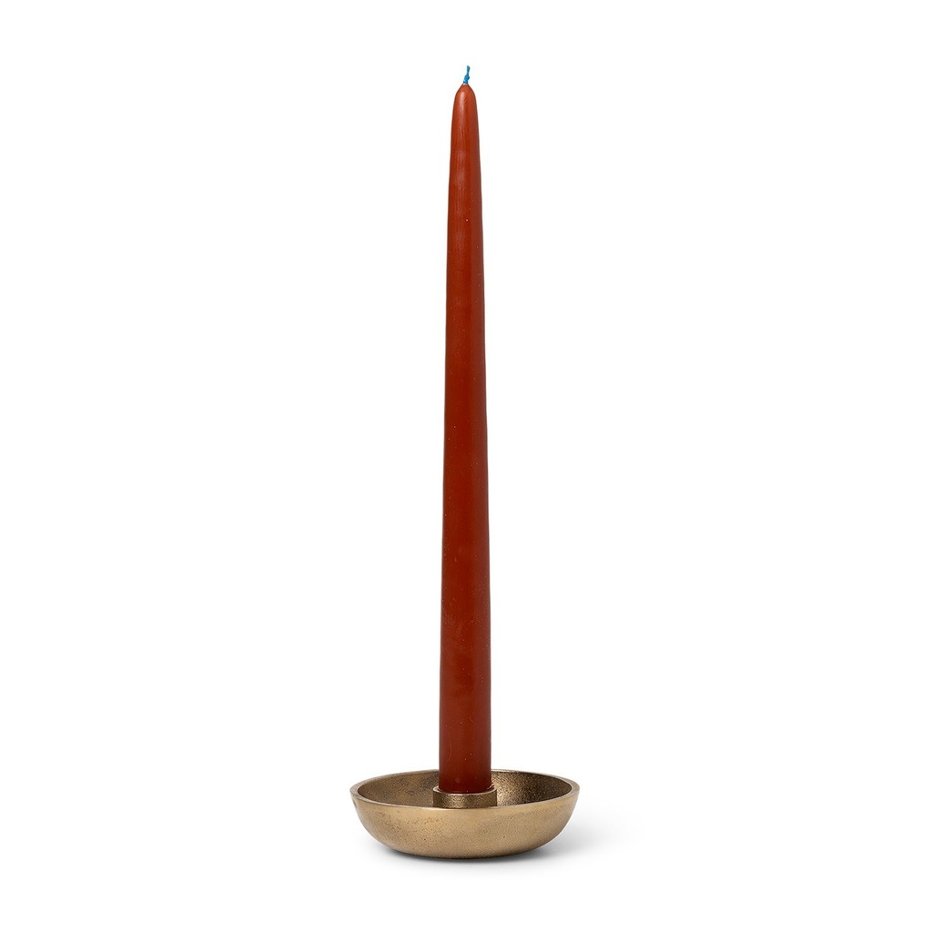Bougeoir Bowl – simple – laiton — vue 2