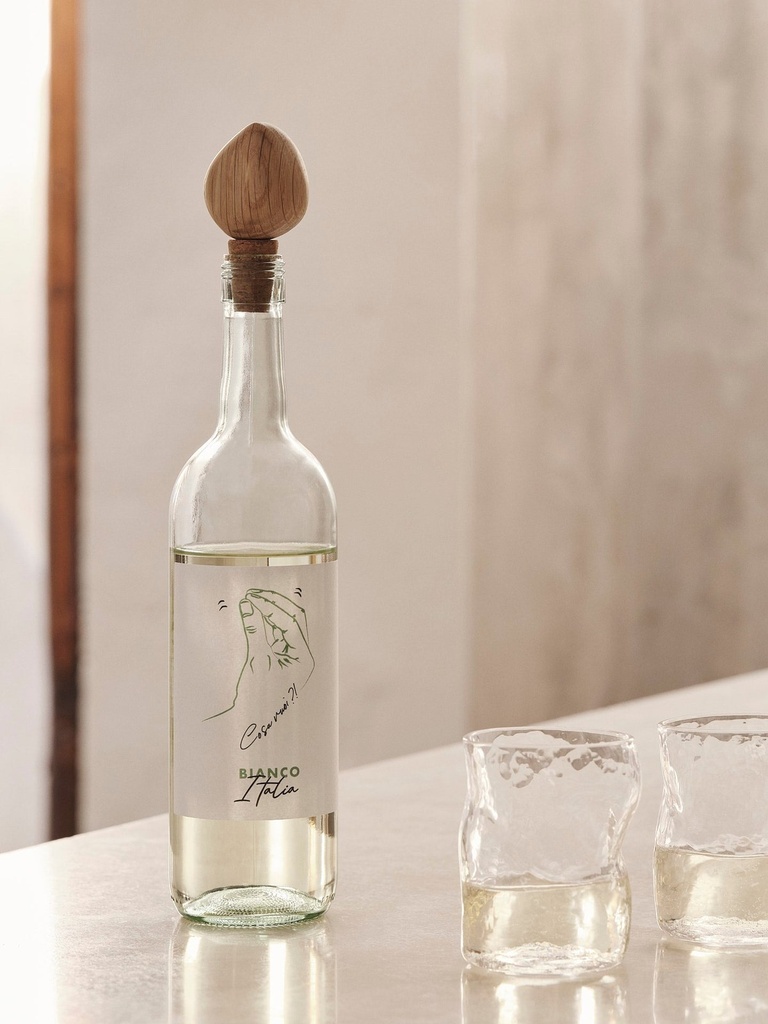 Bouchons à vin Cairn – chêne – lot de 2 — vue 2