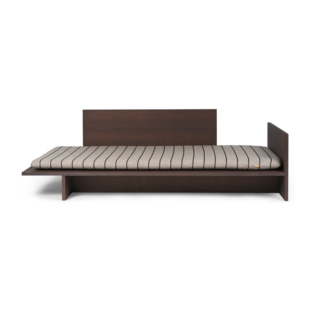 Banquette-lit Kona — chêne teinté foncé — vue 2