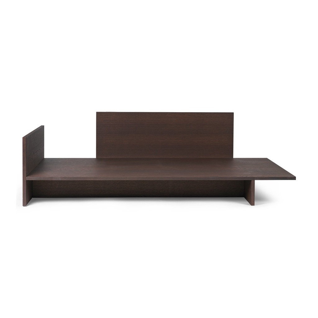 Banquette-lit Kona — chêne teinté foncé — vue 3