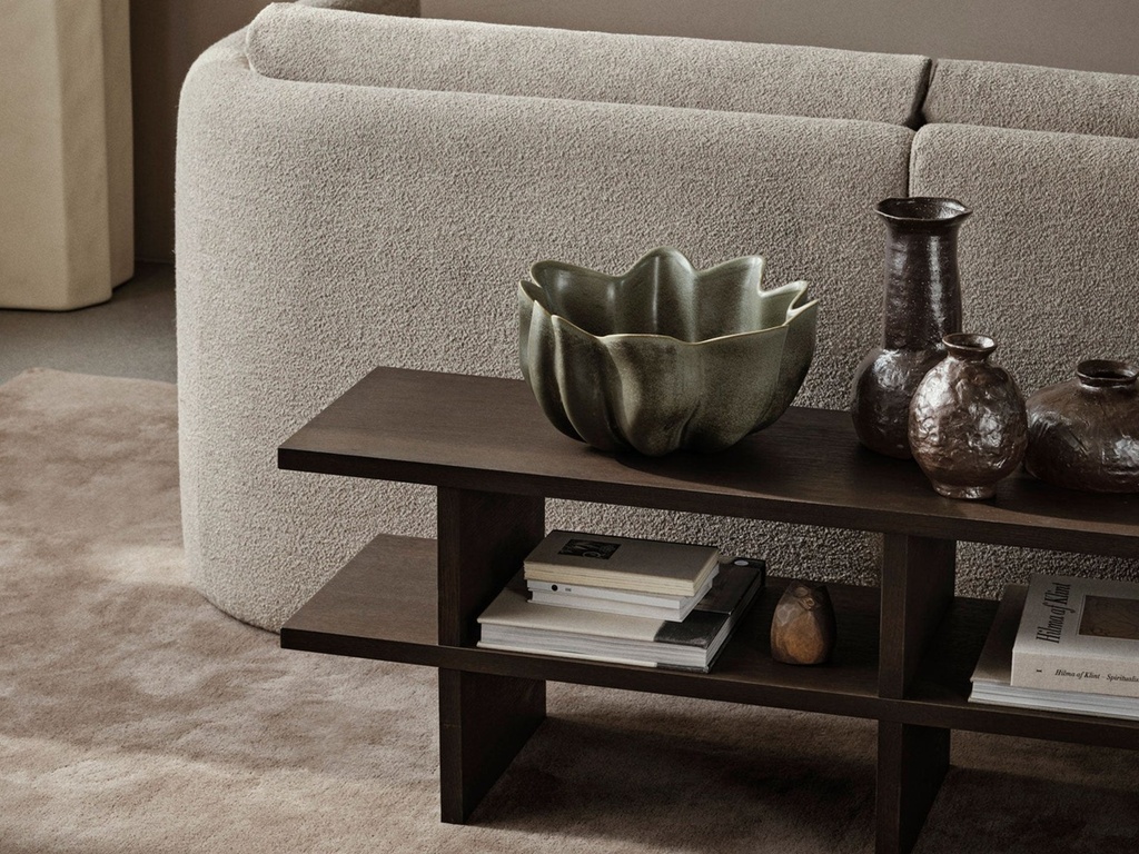 Banc Kona — chêne teinté foncé — vue 3