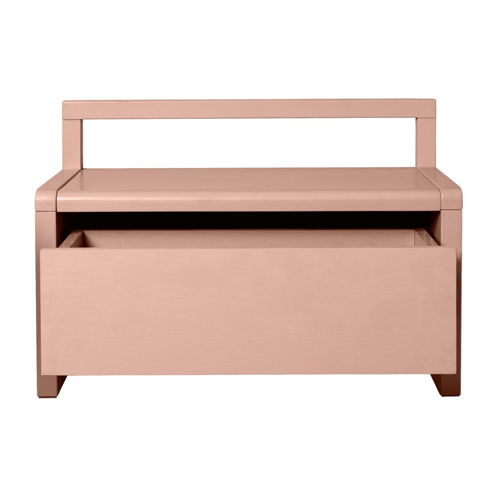 Banc de rangement Little Architect – rose — vue 2