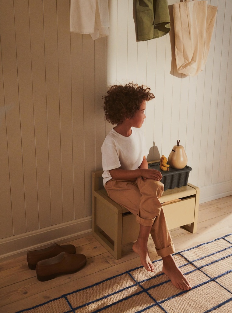 Banc de rangement Little Architect – cachemire — vue 4