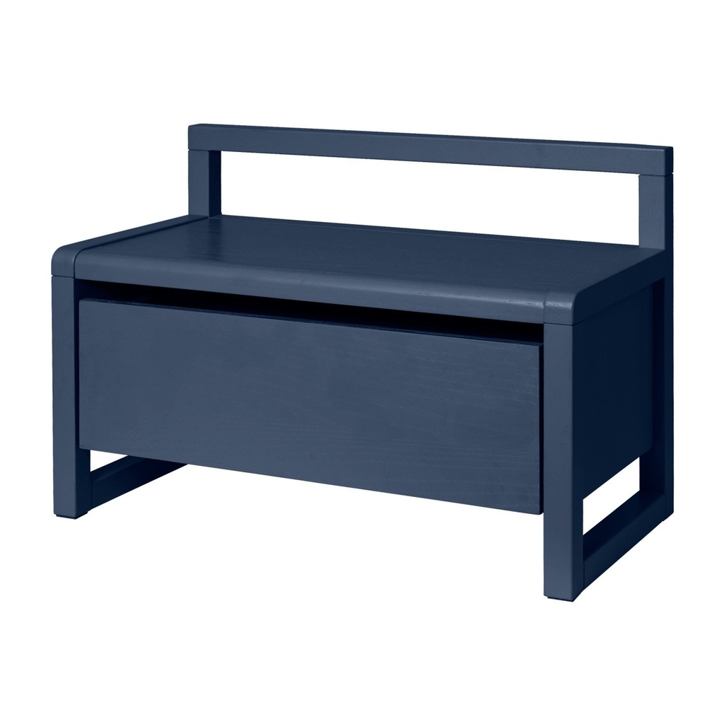 Banc de rangement Little Architect – bleu foncé — vue 3