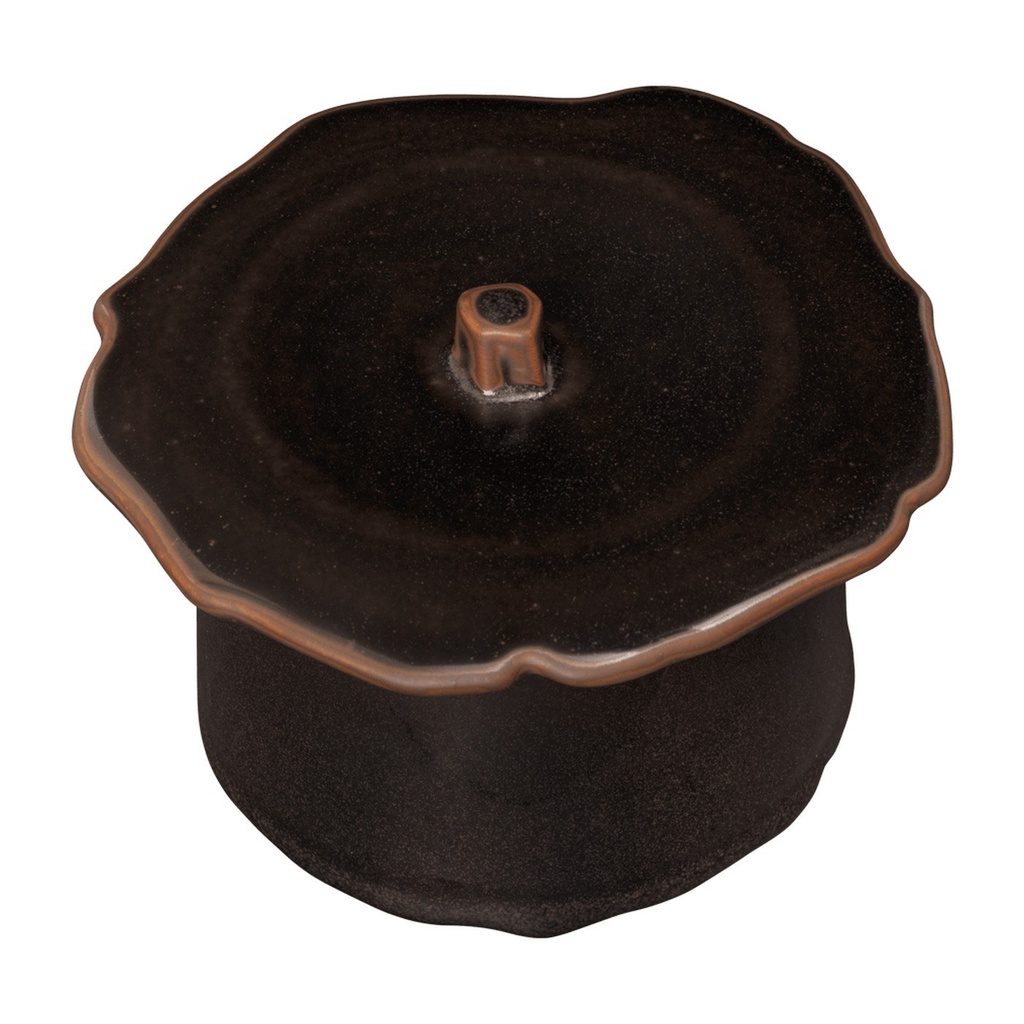 Bocal Marnen – grand – brun caroube — vue 2
