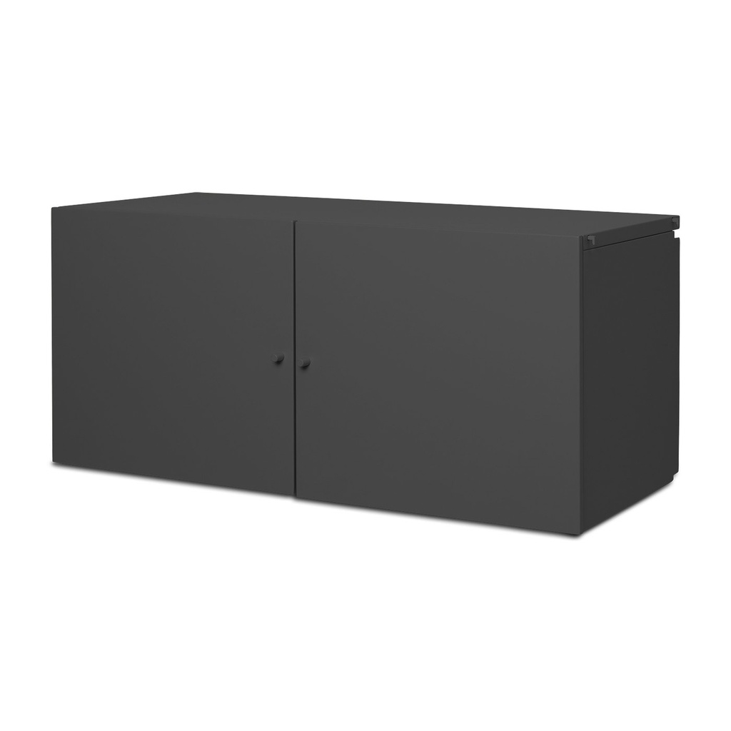 Armoire Punctual — anthracite — vue 3