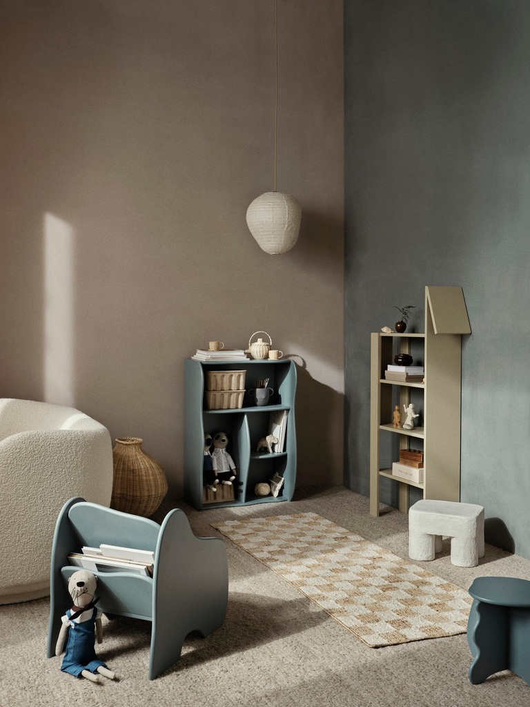 Bibliothèque Slope – gris orage — vue 4