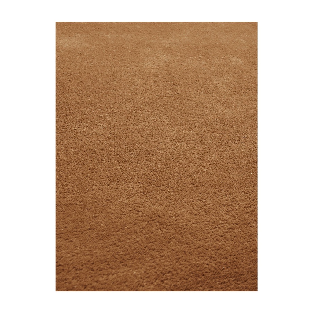 Tapis tufté Stille – rond – caramel — vue 2